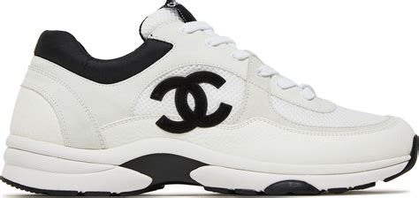 chanel 23 sneakers|chanel black and white sneakers.